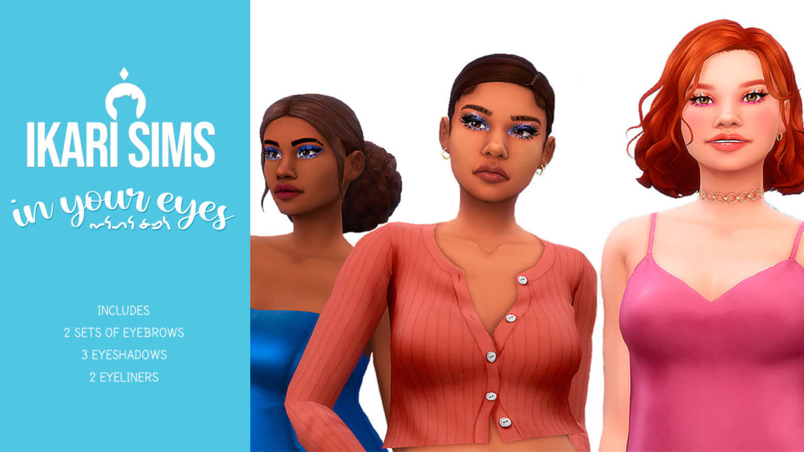 Sims 4 in your eyes mini set