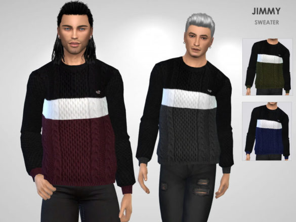 Sims 4 Jimmy Sweater by Puresim