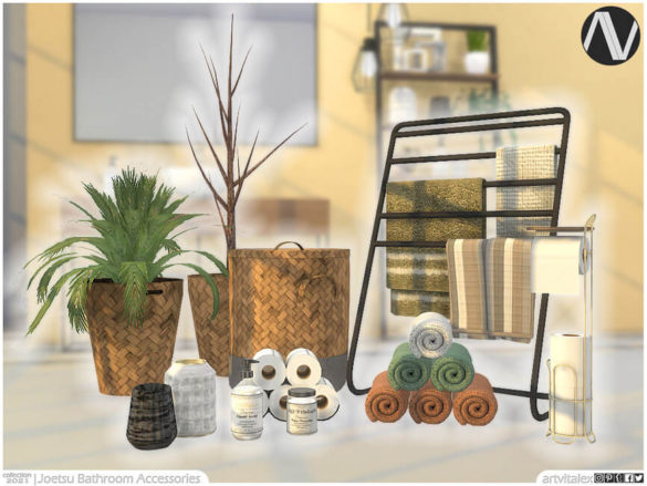 Joetsu Bathroom Accessories by ArtVitalex