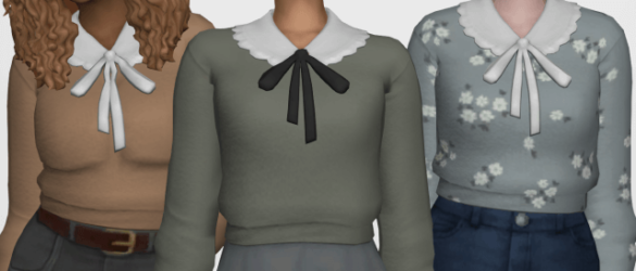 keigochu bloom sweater recolored by seaslugsims