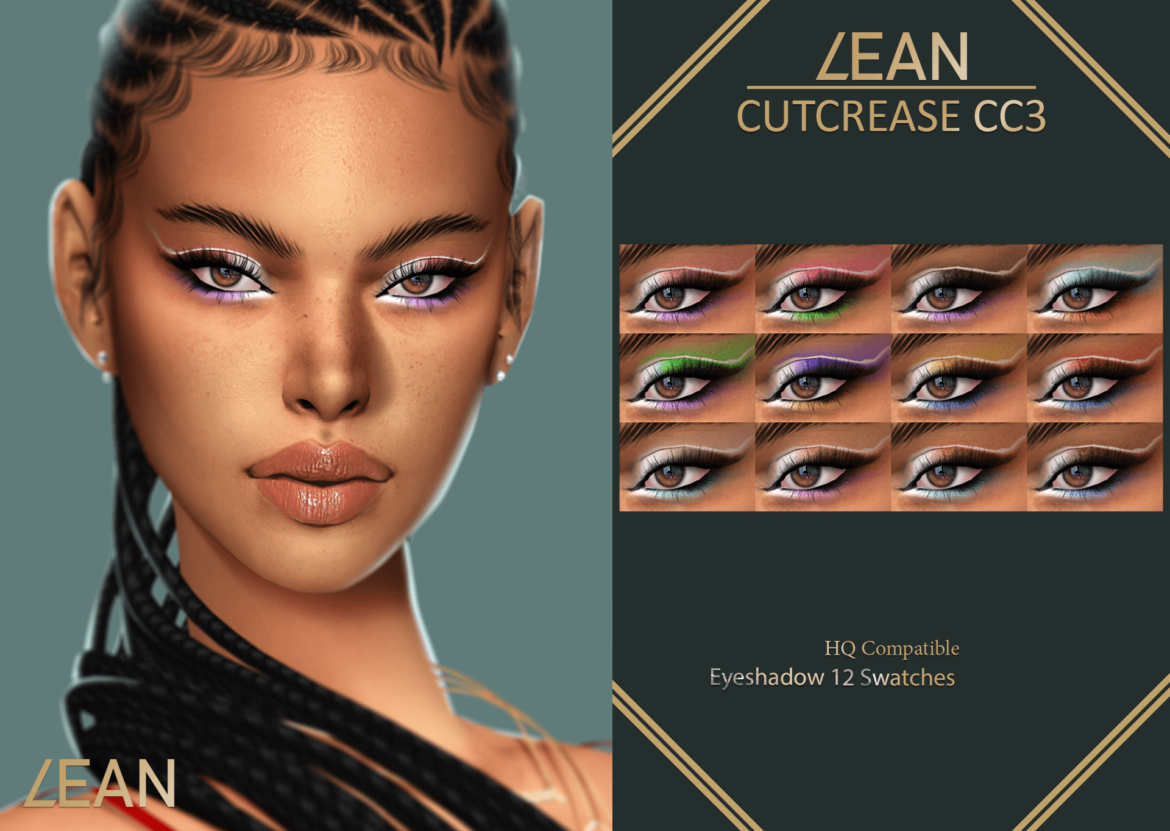 Sims 4 lean cut crease cc3