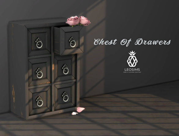Sims 4 leo chest of drawers