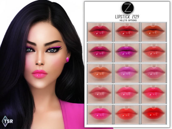 Sims 4 LIPSTICK Z129 by ZENX