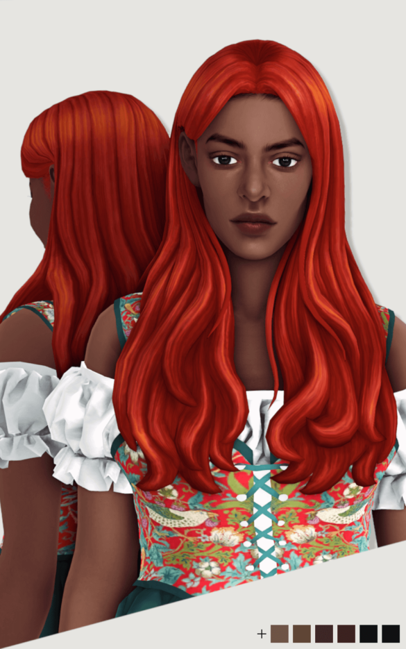 Sims 4 luutzi tinkara female hair
