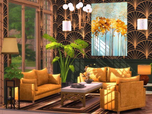 Sims 4 Luxery Living by Flubs79