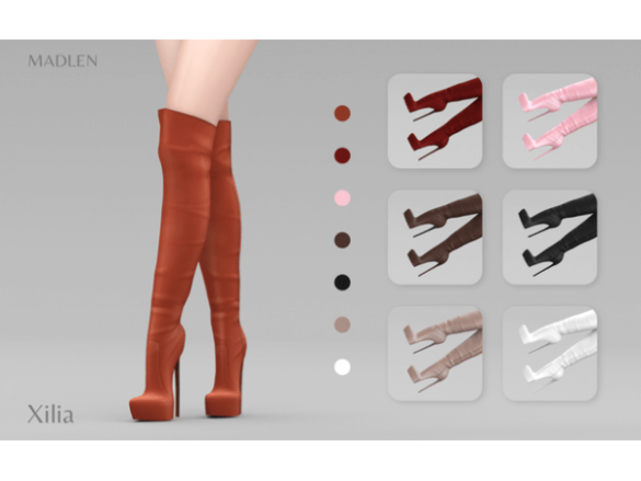 Sims 4 Madlen Xilia Boots