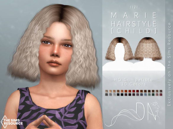 Marie Hairstyle Child by DarkNighTt