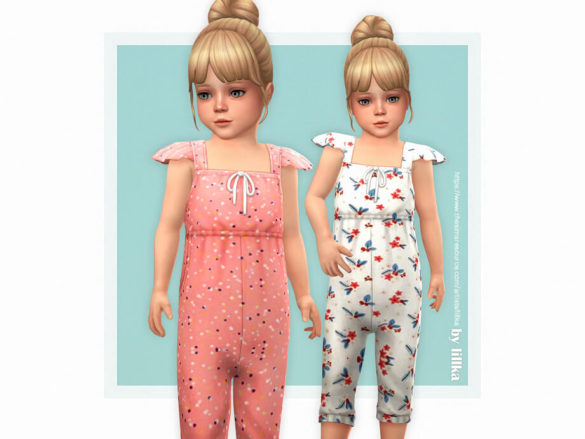 Sims 4 Marie Jumpsuit by lillka