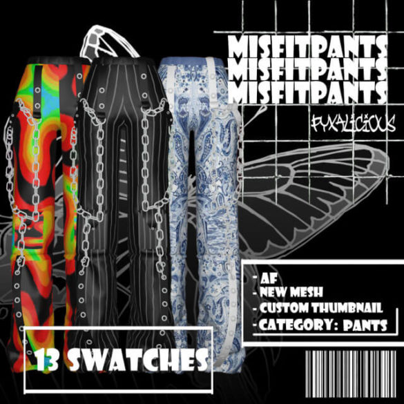 Sims 4 misfit pants