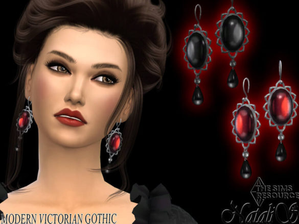 Cabochon earrings by NataliS