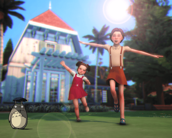 Sims 4 my neighbour totoro