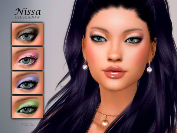 Sims 4 Nissa Eyeshadow N21 by Suzue