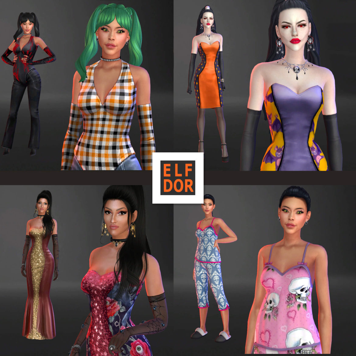 Sims 4 october collection part 2 patreon release