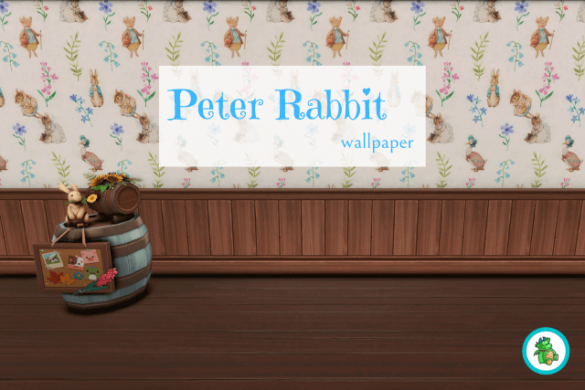 Sims 4 peter rabbit wallpaper