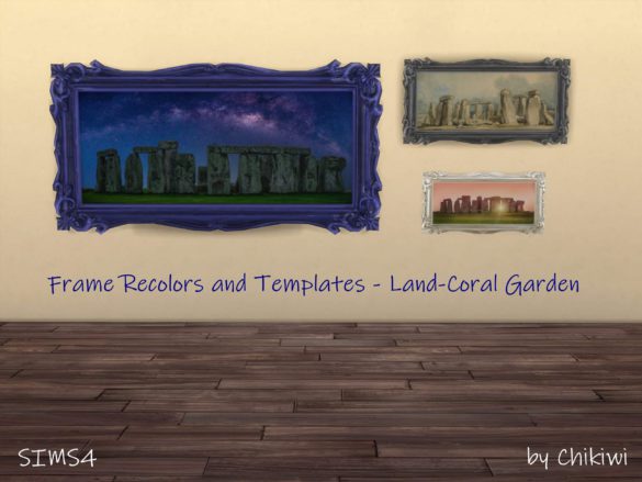 Recolors and Templates – Land-Coral Garden
