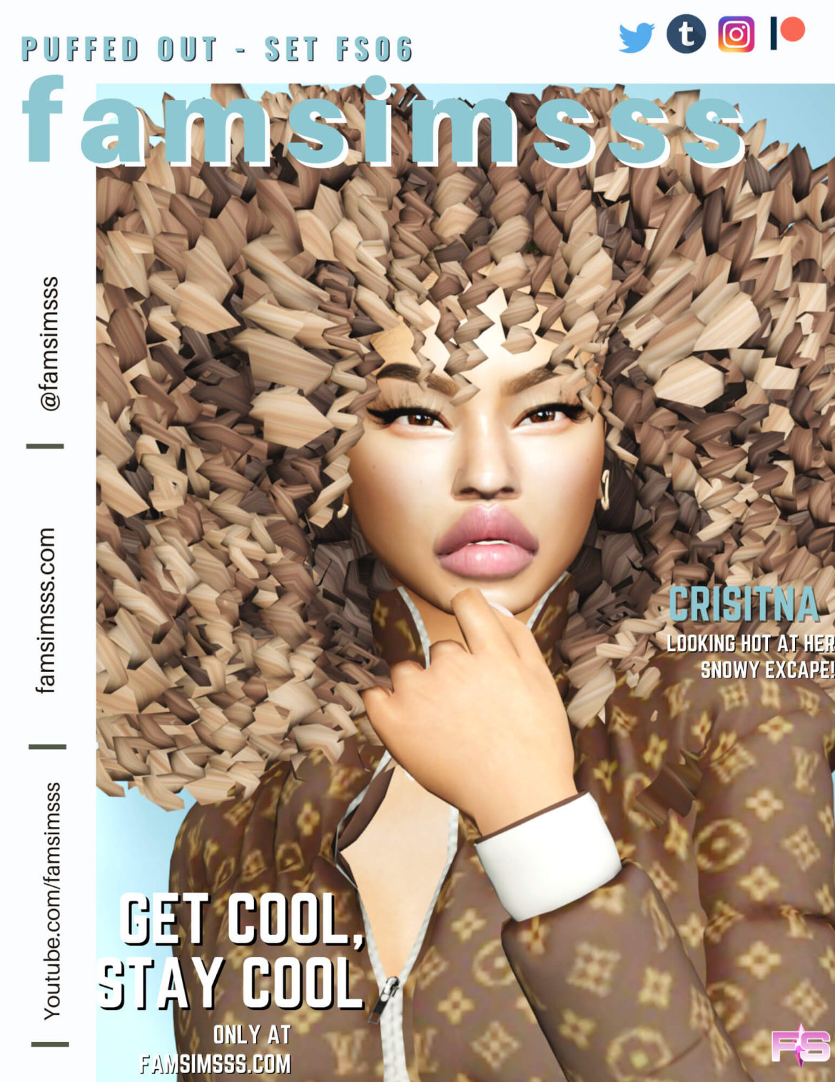 Sims 4 Puffed Out – Set FS02