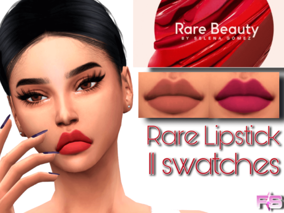 Sims 4 rare lipstick lips fs15 rare beauty collection
