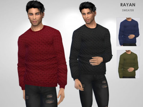 Sims 4 Rayan Sweater by Puresim