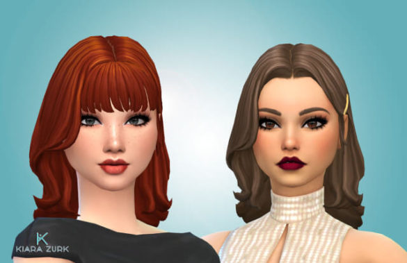 Sims 4 rayne hairstyle
