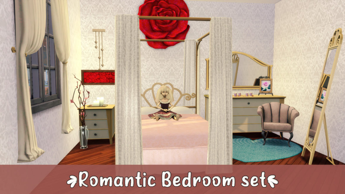 Sims 4 romantic bedroom set