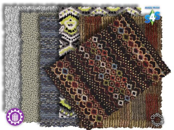 Sims 4 Rugs by Oldbox at All 4 Sims