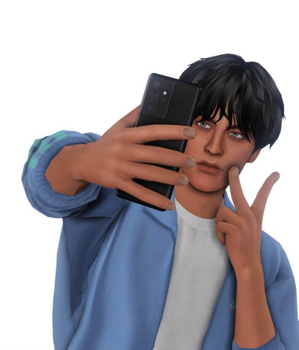 Sims 4 SAMSUNG Galaxy S21 Ultra at EFFIE