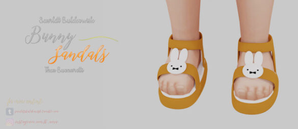 Sims 4 scarlett bulckowisk bunny sandals