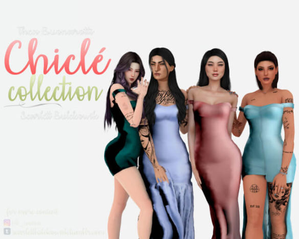 Sims 4 scarlett bulckowisk chicl collection