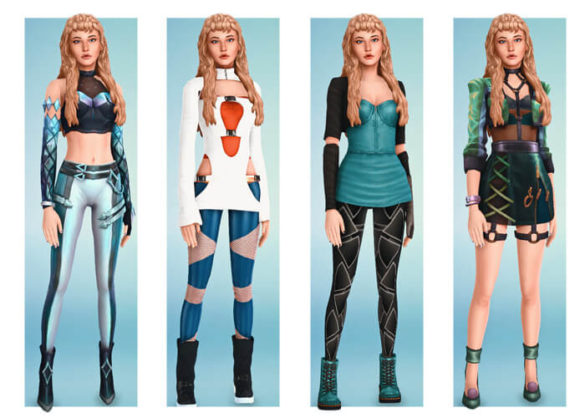 Sims 4 sci fi smart showcase