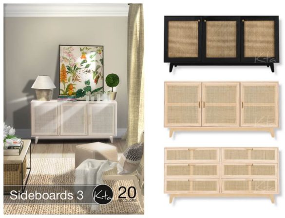 Sims 4 Sideboards 3 at Ktasims