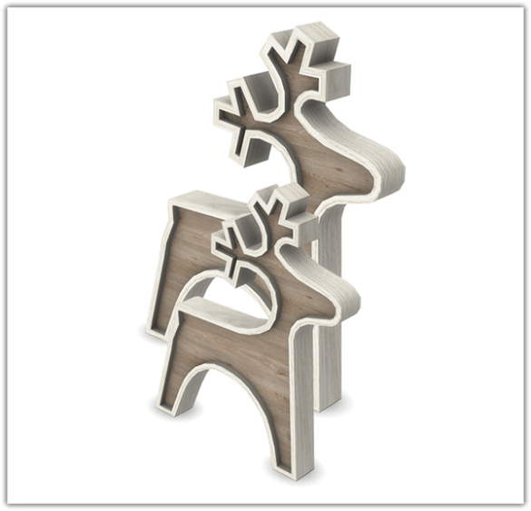 Sims 4 sims 4 holiday gift 2021 wooden reindeer new
