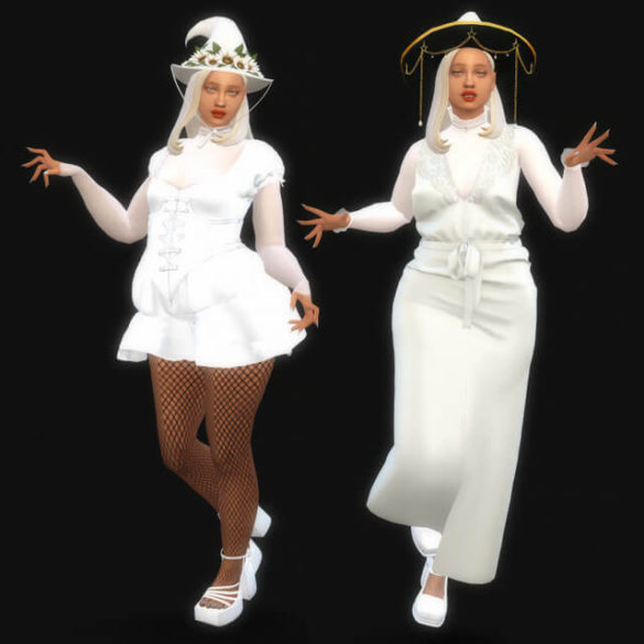 Sims 4 some witches wear white