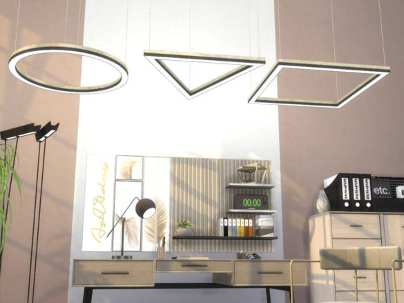 Sims 4 Squid Lighting by ArtVitalex at TSR