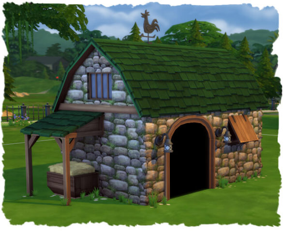 Sims 4 Stall recolor by Chalipo