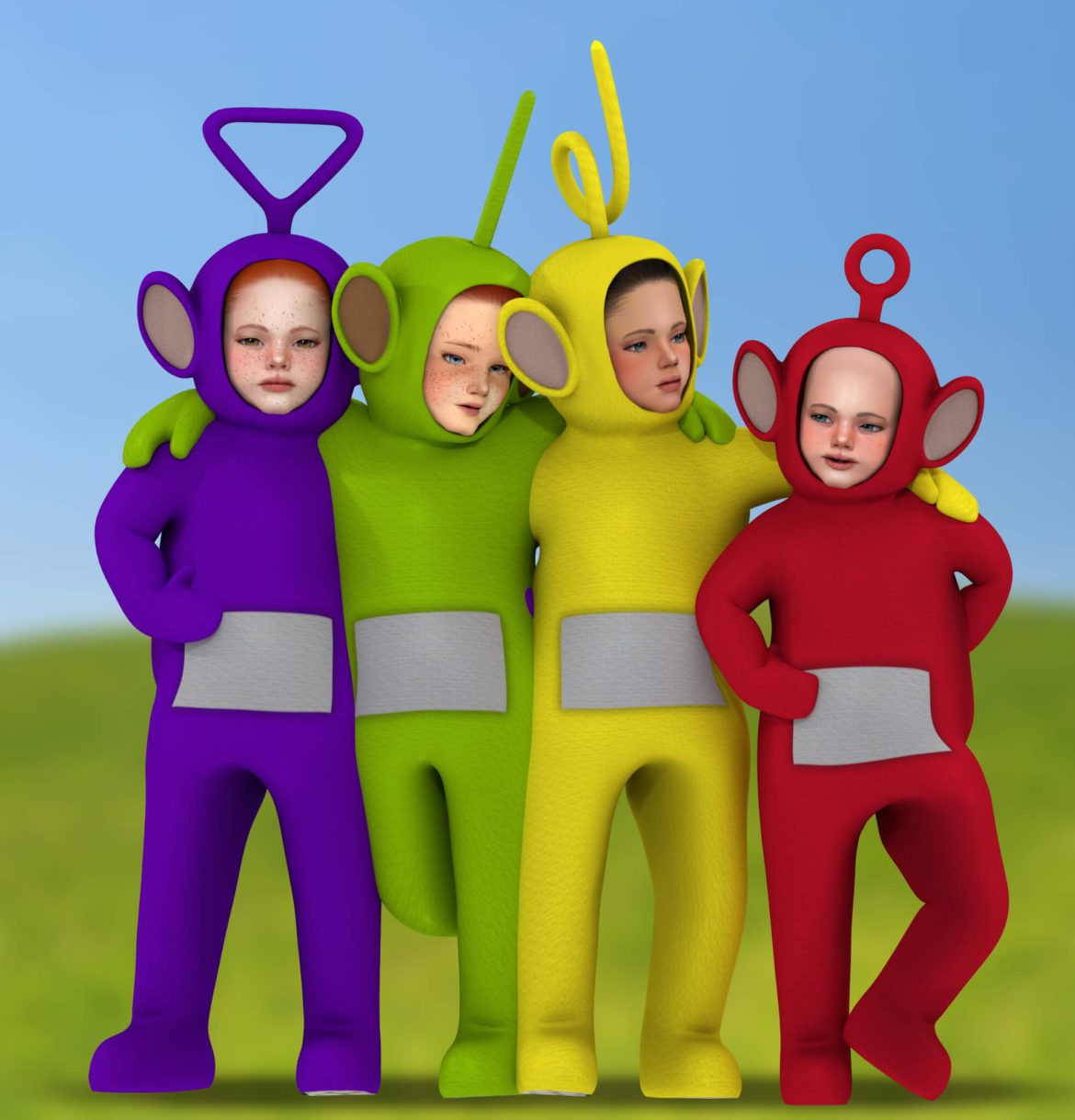 TELETUBBIES DECOR TOY COSTUMES