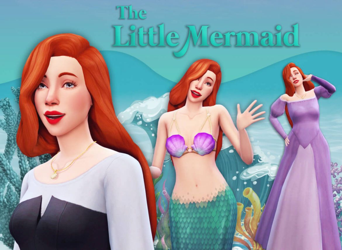 Sims 4 The Little Mermaid by Miss Ruby Bird