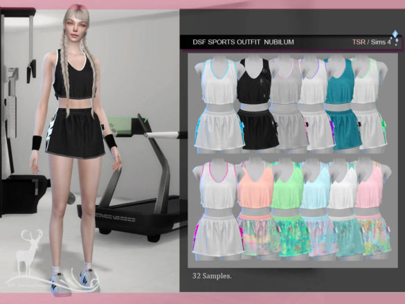 Sims 4 the sims 4 dsf sports outfit nubilum download