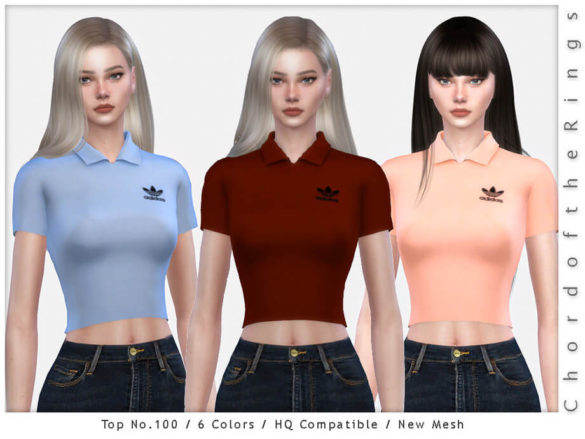 Sims 4 Top No.100 by ChordoftheRings