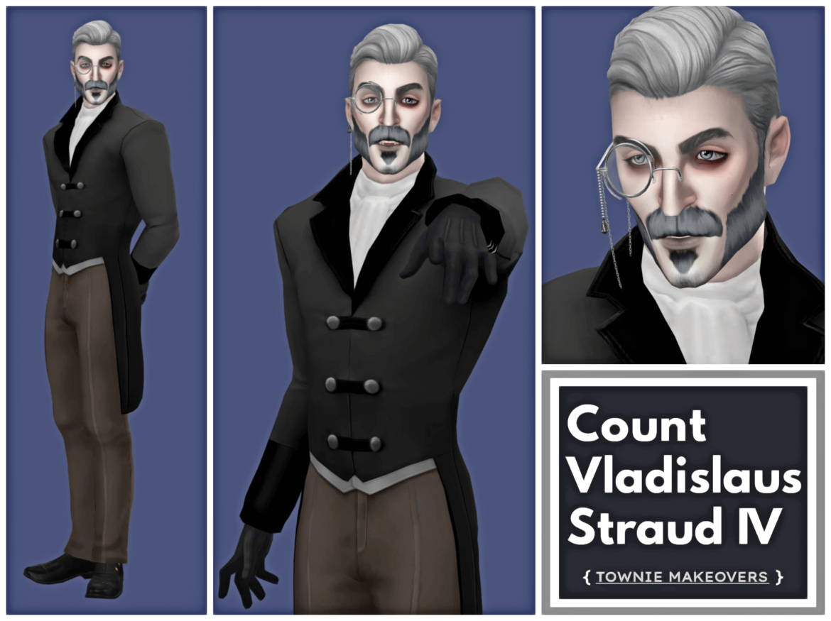 Sims 4 townie makeovers vladislaus straud