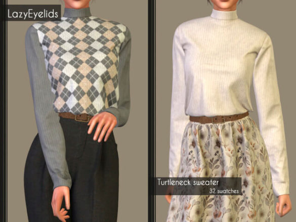Sims 4 Turtleneck sweater