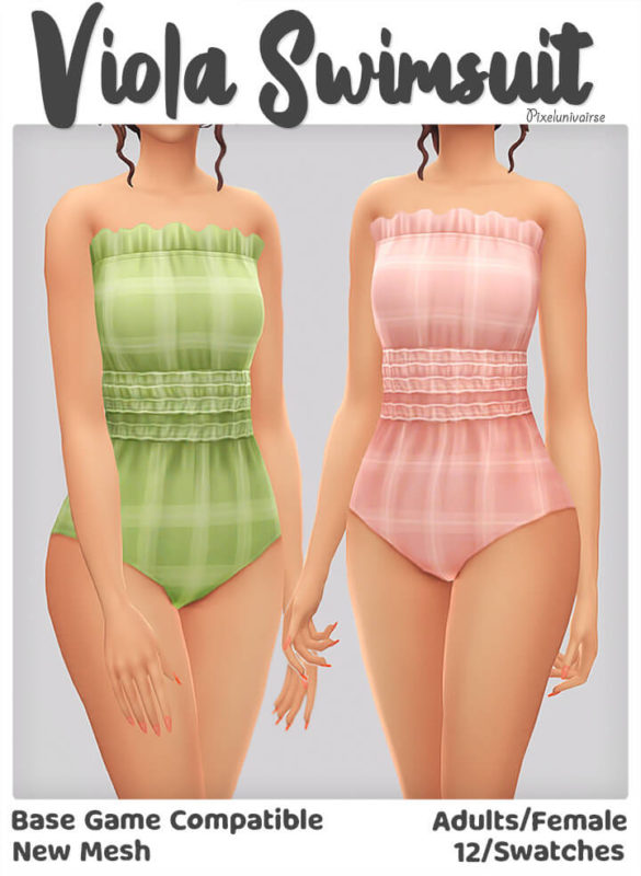 Sims 4 viola swimsuit