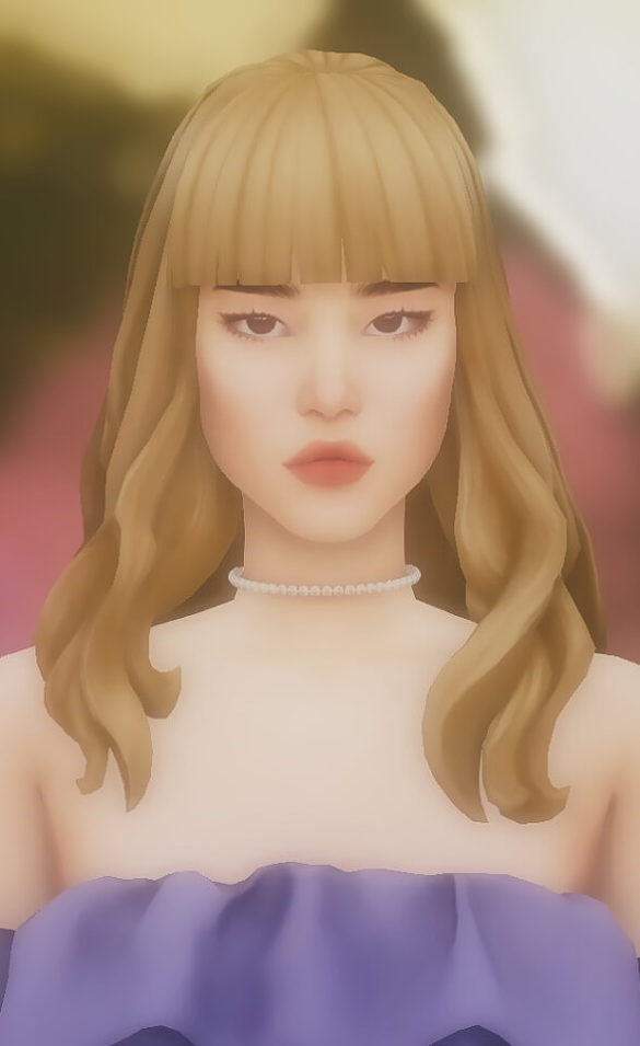 Sims 4 wip hyejin hair eyes