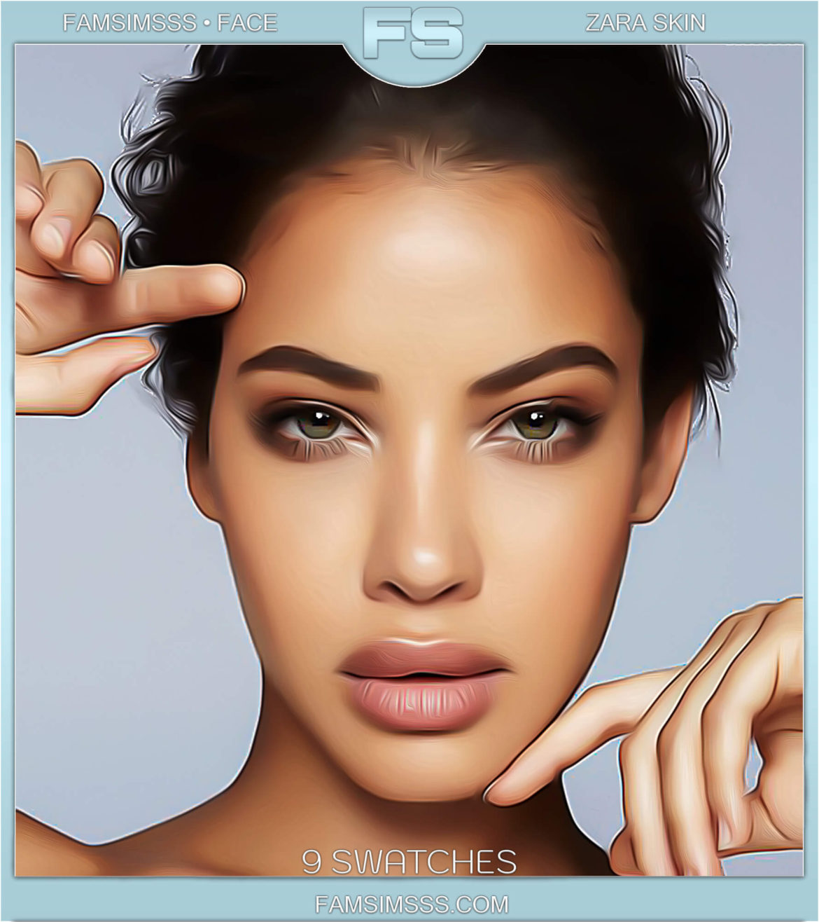 Sims 4 zara skin fs02download