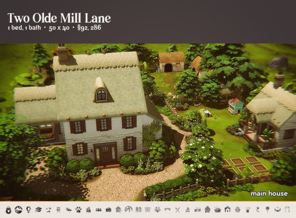 Sims 4 2 olde mill lane renovated the lot