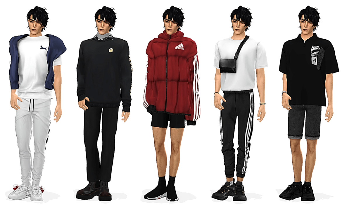 Sims 4 𝗠𝗮𝗹𝗲 𝗟𝗼𝗼𝗸𝗯𝗼𝗼𝗸 𝗡𝗼.5