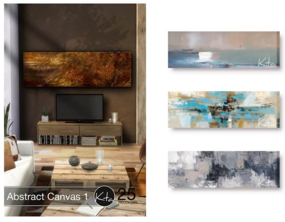 Sims 4 Abstract Canvas 1 at Ktasims