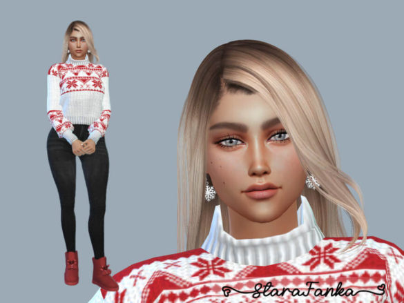 Sims 4 Agata Bednarz by starafanka at TSR