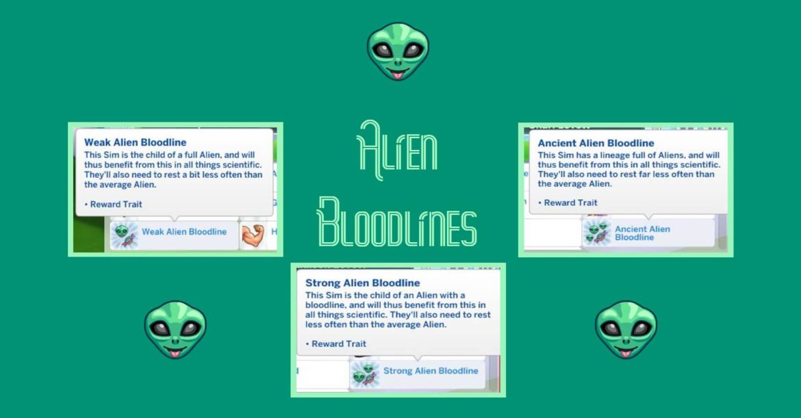 Sims 4 Alien Bloodlines