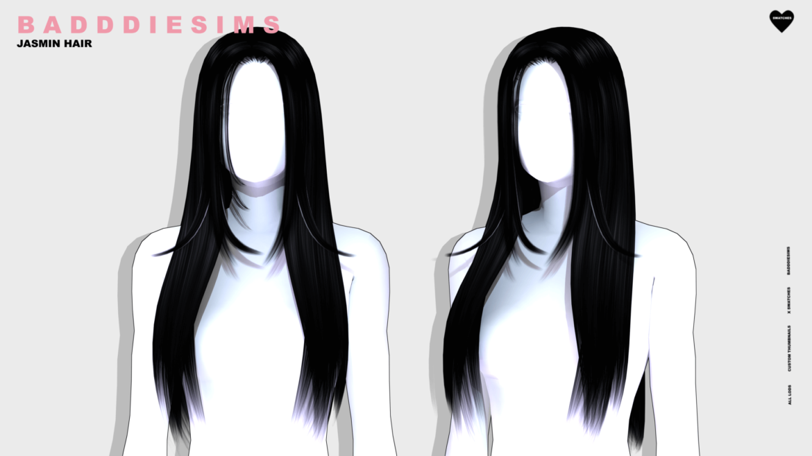 Sims 4 badddiesims jasmin hair