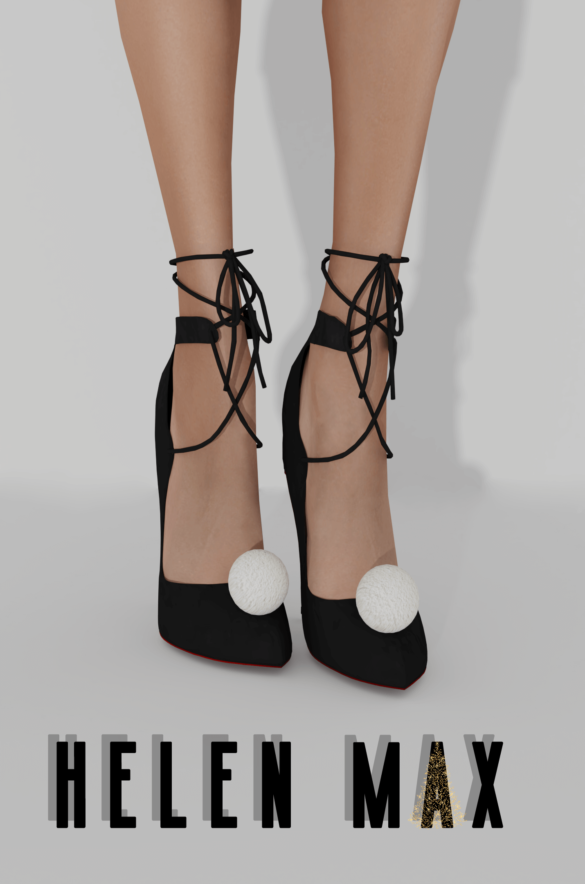 HELEN max jurassica saffiani heels
